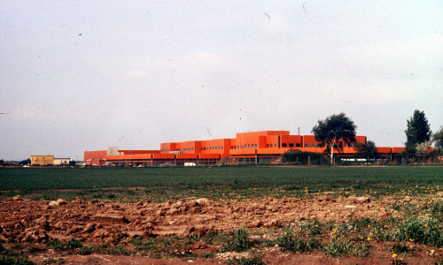 Die Wilhelm-Bracke-Schule. Ansicht Südwesten. Foto: Hartmut Lägel 