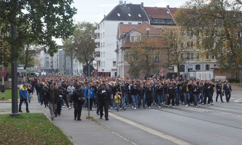 Für die Demonstration gegen den geplanten Gesetzesentwurf wird eine große Resonanz bei den Fußballfans erwartet. Foto: Bernhard Grimm/Archiv