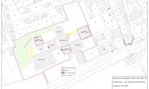 Umfangreiche Sanierungsarbeiten sind geplant. Grafik: Stadt Salzgitter