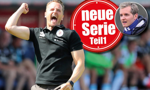 Wir stellen Eintracht-Trainer Christian Flüthmann ganz privat vor. Fotos: Agentur Hübner/privat