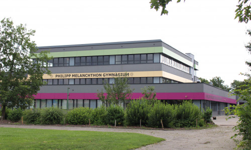 Das Philipp-Melanchthon-Gymnasium in Meine. (Archivbild)