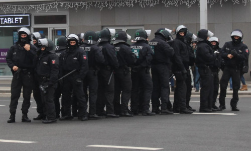 Die Polizei musste in der Innenstadt häufiger eingreifen. Foto: Janosch Lübke