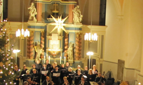Kantorei-Weihnachtskonzert in der St. Stephanus-Kirche (2012). Foto: Privat