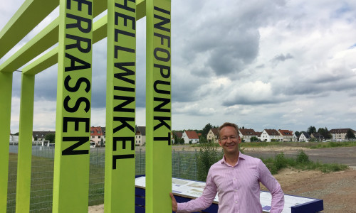 FDP-Ortsratsmitglied Markus Nöhre ruft die Bürger auf, Vorschläge für Straßen- und Platznamen im Baugebiet "Hellwinkel Terassen" einzureichen. Foto: FDP
