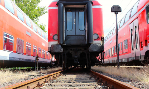 Auf den Gleisen der Anschlussbahn finden laut Verwaltung jährlich rund 140 Zugbewegungen statt. Symbolfoto: Sina Rühland