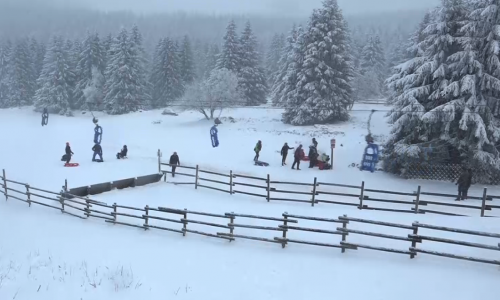 Weiße Weihnachten nicht nur im Oberharz - Noch sind die Würfel nicht gefallen. (Archivbild) 