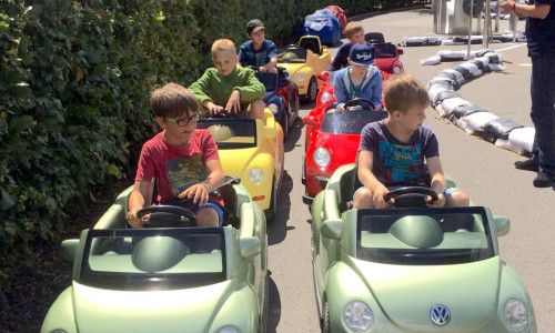 26 Kinder machten wahlweise den „Führerschein“ oder eine spannende Rallye durch die Autostadt. Foto: Privat