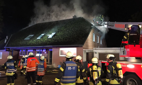 Im Vereinsheim des Turn- und Sportvereins Seershausen/Ohof ist ein Feuer ausgebrochen. Fotos: aktuell24(BM)