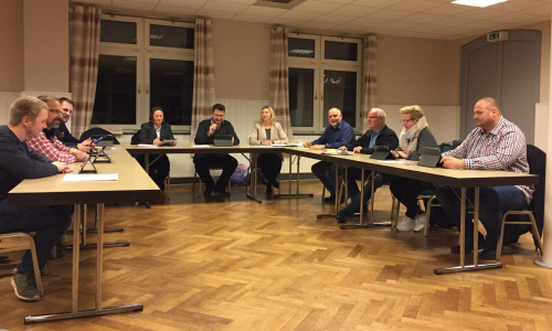 Der Rat der Gemeinde Mariental bei den Haushaltsberatungen. Foto: Samtgemeinde Grasleben