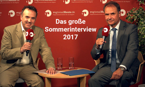 Braunschweigs Oberbürgermeister Ulrich Markurth zu Gast im regionalHeute.de-Studio. Videos: Nadine Munski-Scholz