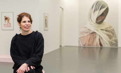 Hanna Nitsch wird von der SPD-Landtagsfraktion für ihre Kunst ausgezeichnet.