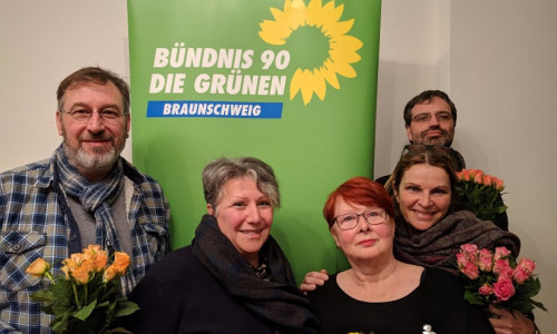 Der neue Vorstand der Grünen. Foto: Bündnis90/Die Grünen