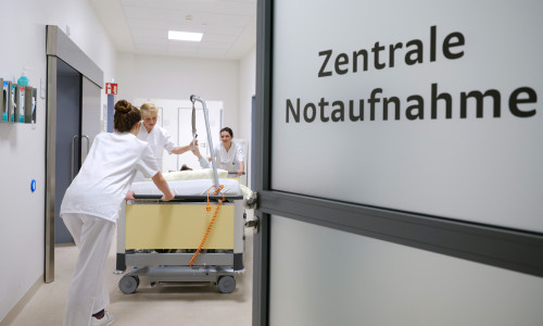 Mit der neu eröffneten Zentralen Notaufnahme stellt das Krankenhaus Marienstift ab sofort rund um die Uhr eine qualifizierte Notfallversorgung sicher. Foto: Evangelische Stiftung Neuerkerode/Bernhard Janitschke