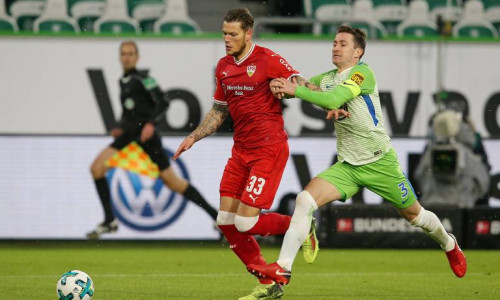 Anfang Februar traf "Joker" Ginczek noch gegen Wolfsburg. Foto: imago