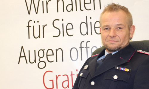 Olaf Glaeske ist seit dem 1. Dezember Stadtbrandmeister von Wolfenbüttel. Im regionalHeute.de-Interview stellt er sich und seine Aufgaben vor. Foto/Video: Anke Donner 