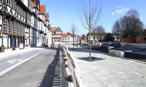Ab Montag kann in der Reichsstraße geparkt werden. Foto: Stadt Wolfenbüttel/RAE