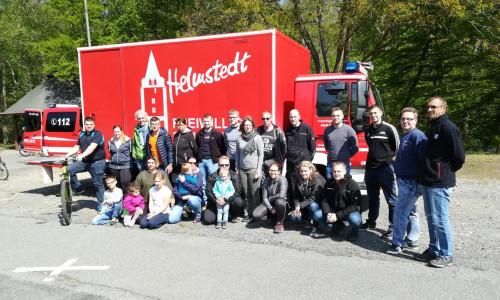 Die Teilnehmer der Radtour. Foto: Feuerwehr Helmstedt