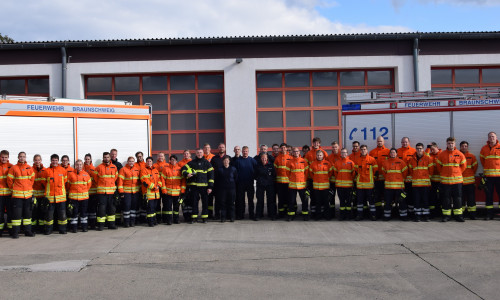 Die Teilnehmer der Ausbildung. Foto: Feuerwehr Braunschweig