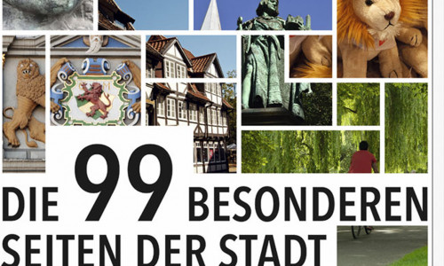 Das neu erschienene Buch „99 besondere Seiten der Stadt" thematisiert große und kleine Besonderheiten Braunschweigs. Foto: Mitteldeutscher Verlag