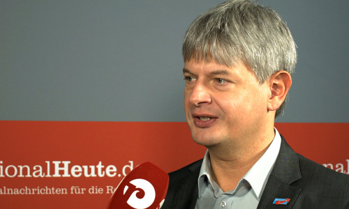 Stefan Wirtz (AfD) im regionalHeute.de-Studio. Video/Foto: André Ehlers