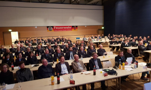 Am Freitag fand die Jahreshauptversammlung der Feuerwehr Wolfenbüttel statt. Fotos: Feuerwehr Wolfenbüttel