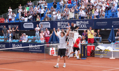 In Braunschweig zum Sieg: Zverev gewann die Sparkassen Open 2014. Wer kann dieses Jahr den Titel erringen? Foto: Siegfried Nickel