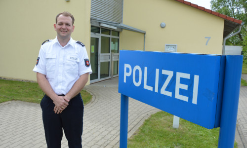Malte Ramme übernimmt die Leitung der Polizeistation Edemissen. Foto: Polizei
