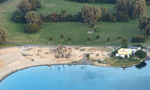 Der Piratenspielplatz am Salzgittersee.