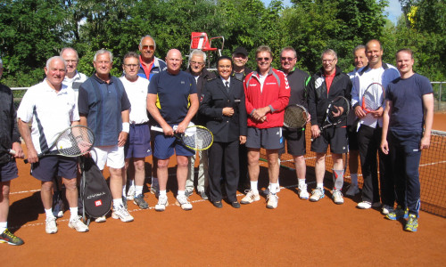 Unter der Schirmherrschaft der neuen Leiterin der Polizeiinspektion Goslar, Polizeidirektorin Petra Krischker, fand die 13. Auflage eines Tennis-Doppelturniers statt. Foto: Polizei Goslar 