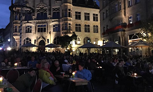 Auch im letzten Jahr lockte das Helmstedter Open-Air-Kino die Menschen in die Stadt. Foto: WARMBEIN kommunikation