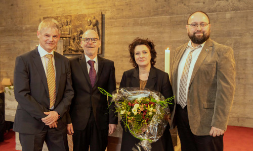 Frank Klingebiel, Ralf Ohainski, Dr. Carola Reimann und Alexander Kämmer (v. li.). Fotos: Rudolf Karliczek