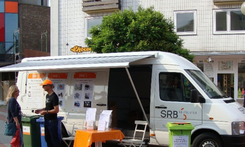 Der SRB-Infobus. Foto: Stadt Salzgitter