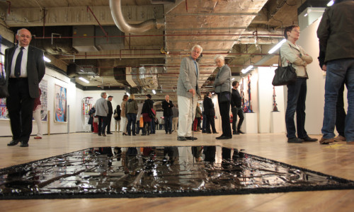 2013 und 2014 lockte ArtGeschoss in Wolfenbüttel mit der Ausstellung zeitgenössischer Kunst tausende Besucher an. Foto: Werner Heise