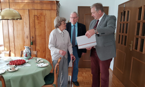 50 Jahre Mitgliedschaft Ursula Fromme. Foto: Privat