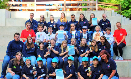 Vier Gruppen des Jugendrotkreuzes aus dem Landkreis Goslar nahmen an Leistungswettbewerben teil. Foto: DRK Goslar