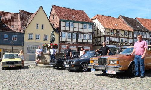 Am 1. Juli treffen sich Oldtimerliebhaber aus der Region zur 1. ELM.Drive auf dem Schöninger Markt. Foto: Nico Jäkel Photodesign 