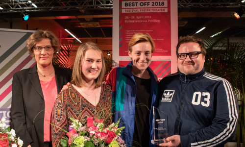 xweiss aus Braunschweig erhielt den Preis für die Produktion Welcome to the comfort zone. Foto: xweiss