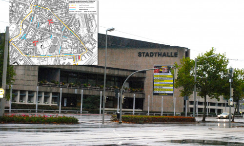 Die Parkplatzsituation an der Stadthalle soll verbessert werden. Foto: Archiv/Stadt Braunschweig