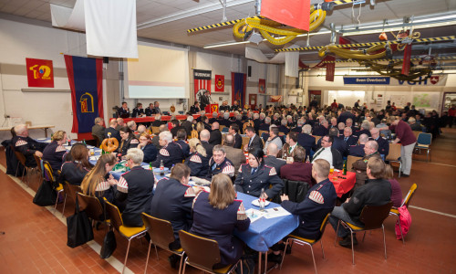 Am Samstagabend fand die Jahreshauptversammlung der Ortsfeuerwehr Goslar statt. Foto: Alec Pein
