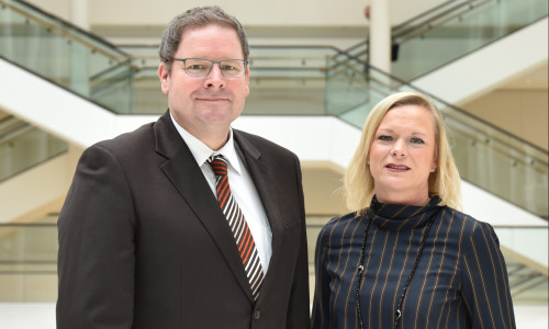 Die SPD-Landtagsabgeordneten Dunja Kreiser und Marcus Bosse äußern sich zum Haushaltsentwurf für Niedersachsen. Foto: SPD