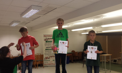 Der 12-jährige Philipp Dominik Wendt belegte den ersten Platz. Foto: Wendt