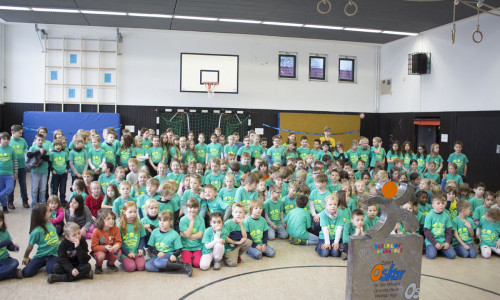 Der Sport-Oskar geht an die Grundschule Drömling. Fotos/Video: Nino Milizia