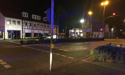 Die Feuerwehr musste zu einem nächtlichen Einsatz in die Gifhorner Innenstadt. Foto: aktuell24(BM)
