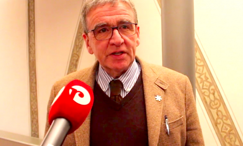 Bürgermeister Thomas Pink im Interview mit regionalHeute.de. Foto/Video: Alexander Dontscheff
