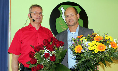 Michael Waßmann (rechts) ist neuer SPD-Bürgermeisterkandidat für die Samtgemeinde Elm-Asse. Foto: SPD-Kreisverband Elm-Asse