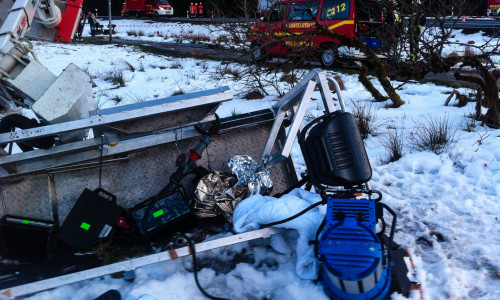 Der Mann, der bei Dreharbeiten im Harz schwer verletzt wurde, ist außer Lebensgefahr. Foto: Bad Harzburger Feuerwehr