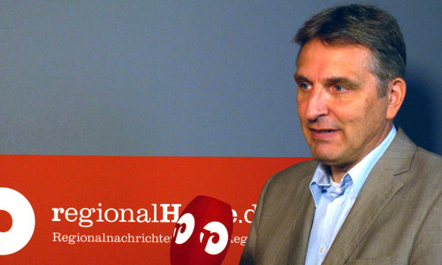 Mirco Hanker (AfD) im regionalHeute.de-Studio. Video/Foto: Jan Weber