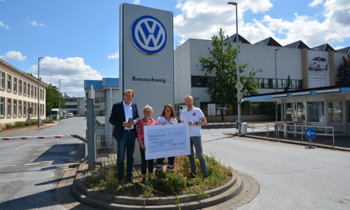 Der Braunschweiger Fonds kann sich über 675 Euro freuen.

Foto: Volkswagen AG