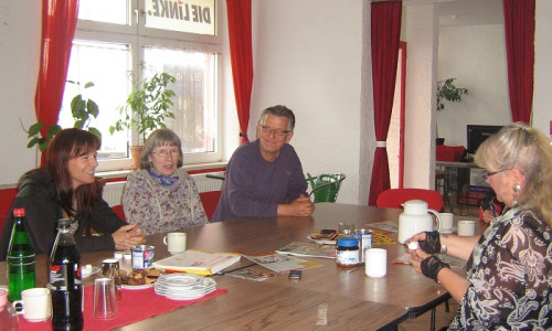 Sozialpädagoge Axel Koßmann zu Gast Sozialcafé. Foto: Privat