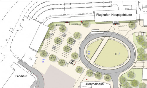 Im Zentrum der Planung steht ein begrüntes Oval. Darstellung: WELPvonKLITZING Architekten und Stadtplaner bda